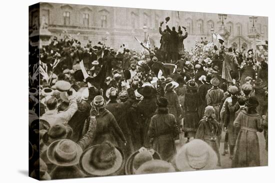 Celebrating the end of the First World War, London, November 1918-Unknown-Premier Image Canvas