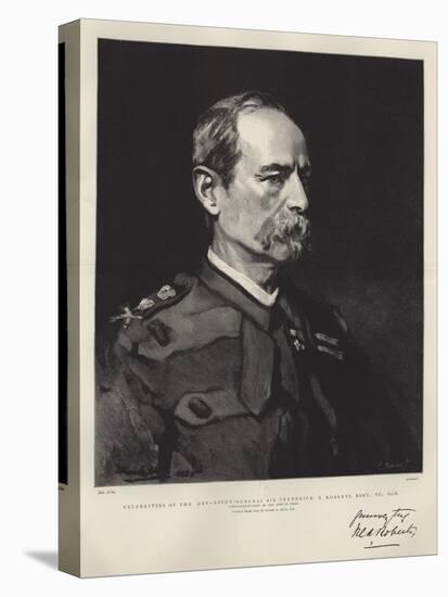 Celebrities of the Day, Lieutenant-General Sir Frederick S Roberts, Baronet, Vc, Gcb-Frank Holl-Premier Image Canvas