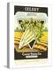 Celery Seed Packet-null-Stretched Canvas