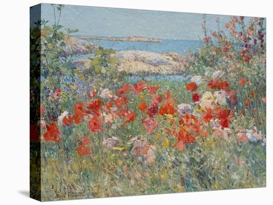 Celia Thaxter's Garden, Isles of Shoals, Maine, 1890-Childe Hassam-Premier Image Canvas