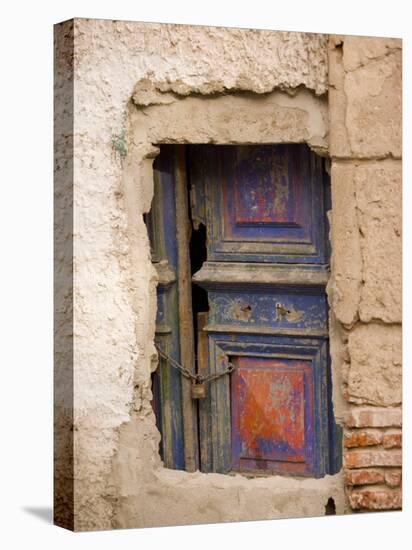 Cemented over Classic Doorway, Old City, Montevideo, Uruguay-Stuart Westmoreland-Premier Image Canvas