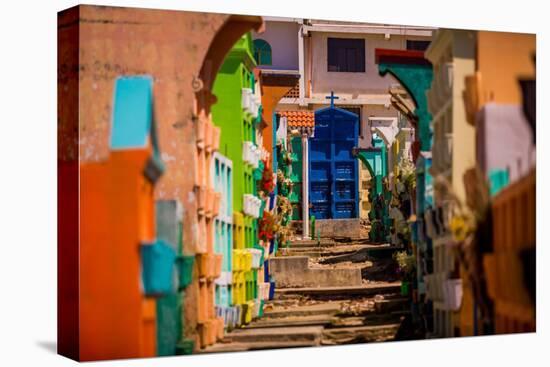 Cemetery View, Lake Atitlan, Guatemala, Central America-Laura Grier-Premier Image Canvas