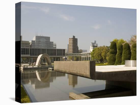 Cenotaph and Peace Museum, Hiroshima, Japan-Richardson Rolf-Premier Image Canvas
