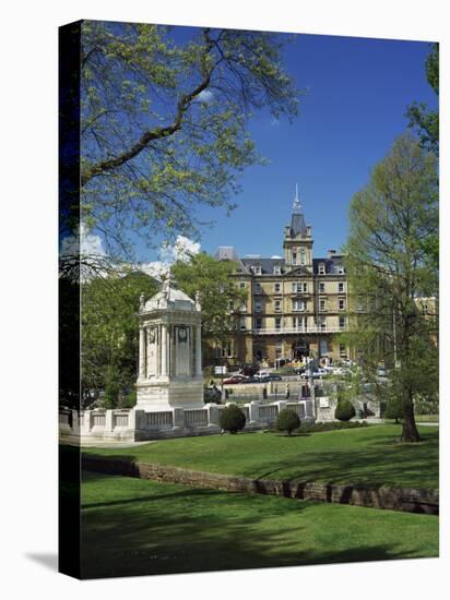 Cenotaph War Memorial in Central Gardens in Front of the Town Hall, Bournemouth, Dorset, England-Pearl Bucknall-Premier Image Canvas