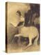 Centaure Lisant-Odilon Redon-Premier Image Canvas