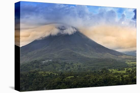 Central America, Costa Rica, La Fortuna, Arenal Volcano and National Park-Alex Robinson-Premier Image Canvas
