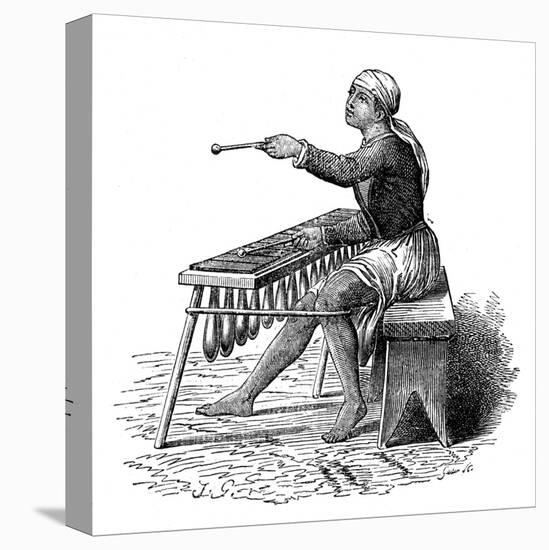 Central American Music: the Marimba-null-Stretched Canvas