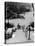 Central Park in Winter, c.1953-64-Nat Herz-Premier Image Canvas