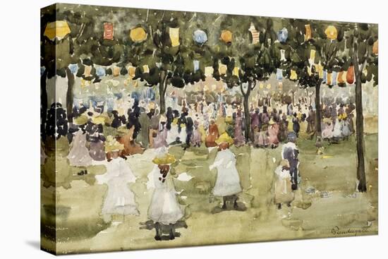 Central Park, New York City, July 4Th, C.1900-03-Maurice Brazil Prendergast-Premier Image Canvas