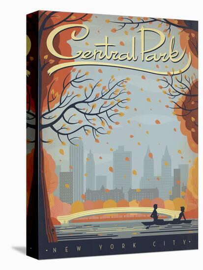 Central Park: New York City-Anderson Design Group-Stretched Canvas