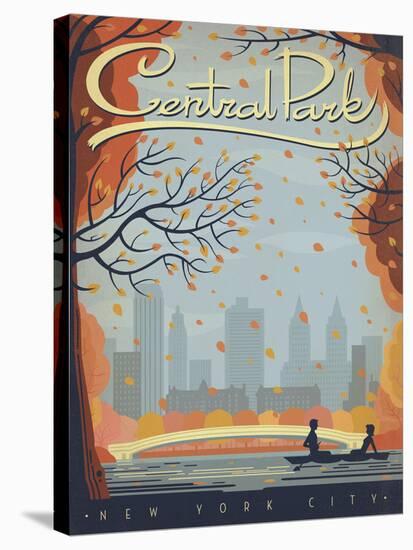 Central Park: New York City-Anderson Design Group-Stretched Canvas