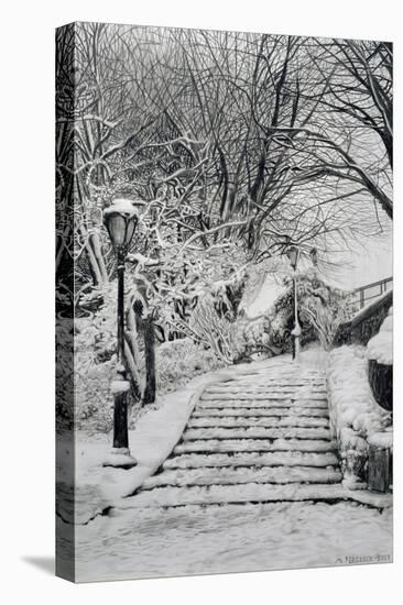 Central Park Snow, 1998-Max Ferguson-Premier Image Canvas