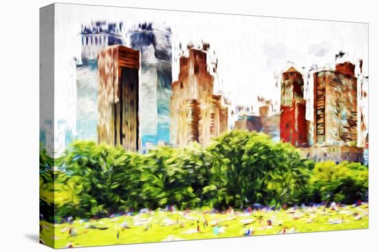 Central Park Summer III - In the Style of Oil Painting-Philippe Hugonnard-Premier Image Canvas
