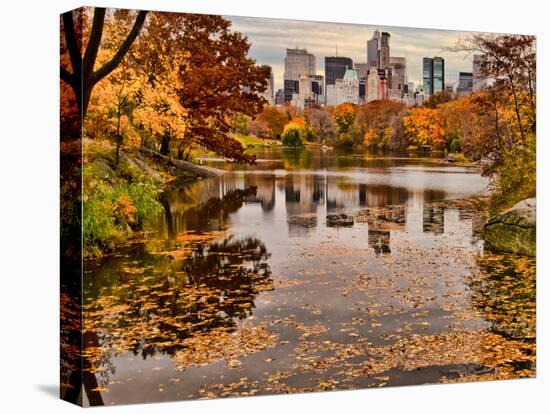 Central Park with Central Park South in the Fall, Manhattan, New-Sabine Jacobs-Premier Image Canvas