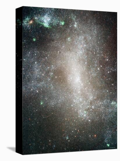 Central Region of the Barred Spiral Galaxy NGC 1313-Stocktrek Images-Premier Image Canvas