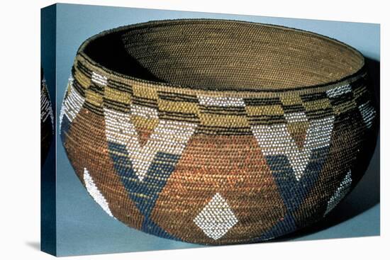 Ceremonial Basket, North American Indian-null-Premier Image Canvas