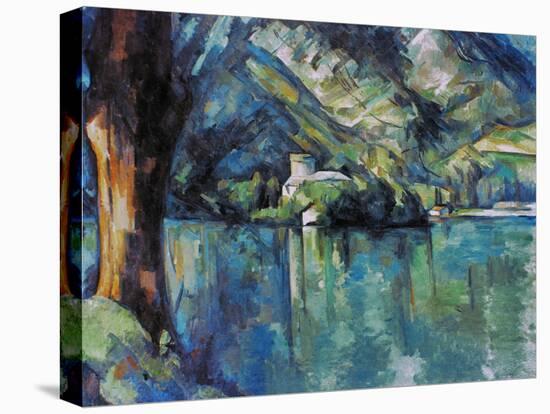 Cezanne: Annecy Lake, 1896-Paul C?zanne-Premier Image Canvas