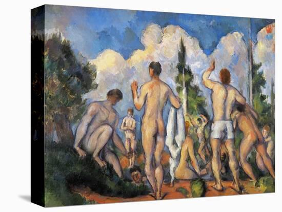 Cezanne: Bathers, C1890-Paul Cézanne-Premier Image Canvas