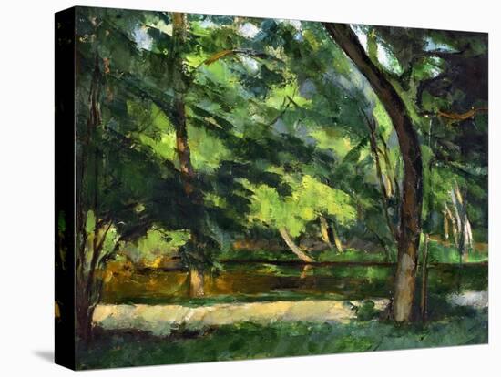 Cezanne: Etang, 1877-Paul Cézanne-Premier Image Canvas