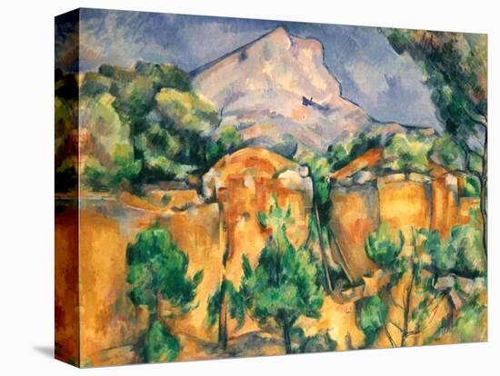 Cezanne: Sainte-Victoire-Paul Cézanne-Premier Image Canvas