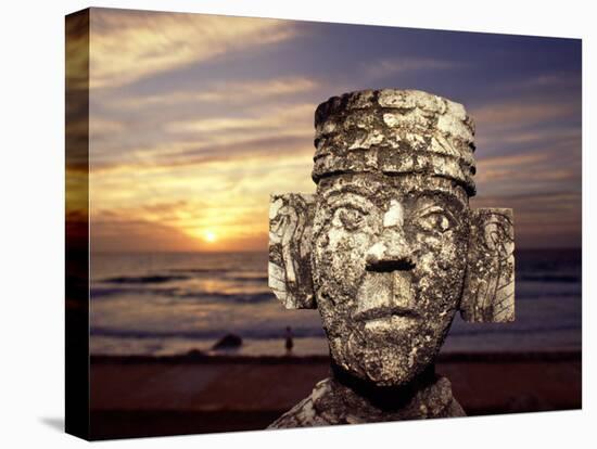 Chacmool Statue, Cancun, Mexico-Demetrio Carrasco-Premier Image Canvas