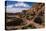 Chaco Ruins in the Chaco Culture Nat'l Historic Park, UNESCO World Heritage Site, New Mexico, USA-Michael Runkel-Premier Image Canvas