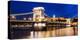 Chain Bridge and Buda Castle at Night, UNESCO World Heritage Site, Budapest, Hungary, Europe-Ben Pipe-Premier Image Canvas