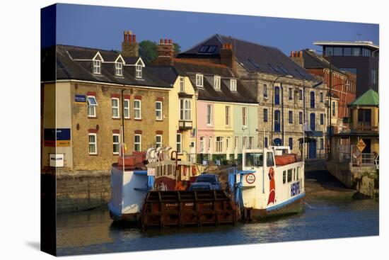 Chain Ferry, Cowes, Isle of Wight, England, United Kingdom, Europe-Neil Farrin-Premier Image Canvas