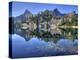 Chair Peak and Mount Roosevelt, Gem Lake, Alpine Lakes Wilderness, Washington, Usa-Jamie & Judy Wild-Premier Image Canvas