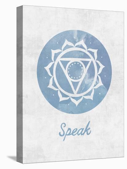 Chakra - Speak-null-Stretched Canvas