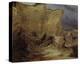 Chalk Rocks of Ruegen-Karl Blechen-Stretched Canvas