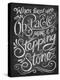 Chalk Stepping Stone-Dorothea Taylor-Stretched Canvas
