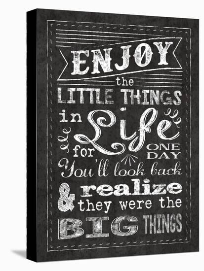 Chalkboard Life-Melody Hogan-Stretched Canvas