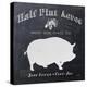 Chalkboard Sow-Stimson, Diane Stimson-Stretched Canvas