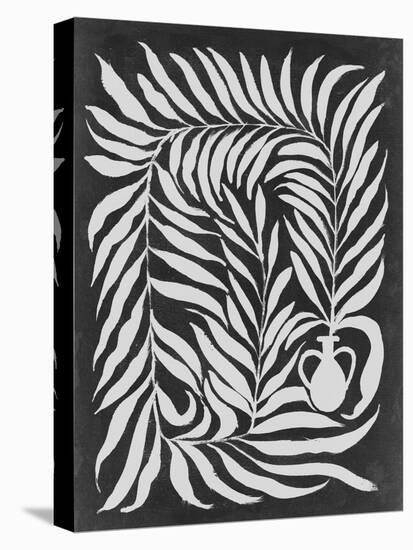 Chalkboard Vines II-Jennifer Parker-Stretched Canvas