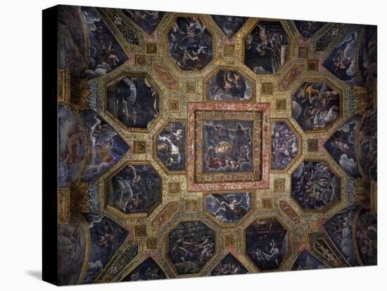 Chamber of Amor and Psyche, Frescoed Ceiling-Giulio Romano-Premier Image Canvas