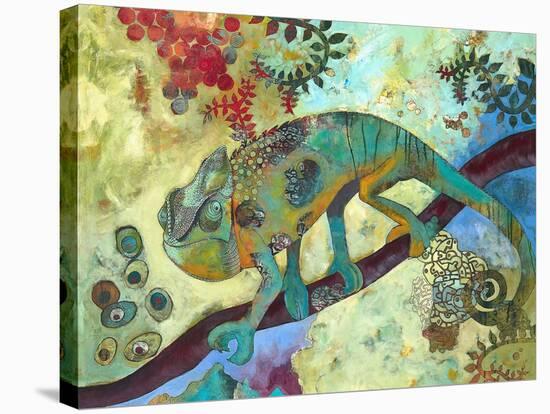 Chameleon-Raina Gentry-Stretched Canvas