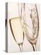 Champagne Being Poured into Glass-null-Premier Image Canvas