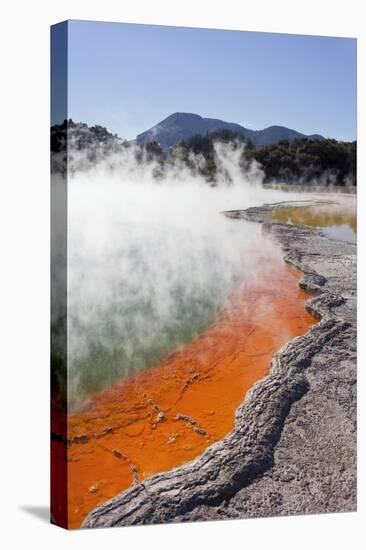 Champagne Pool, Wai-O-Tapu Thermal Wonderland, Bay of Plenty, North Island, New Zealand-Rainer Mirau-Premier Image Canvas