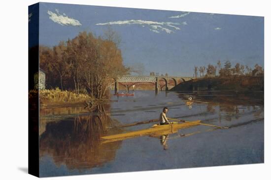 Champion Single Sculls - Max Schmidt-Thomas Cowperthwait Eakins-Stretched Canvas