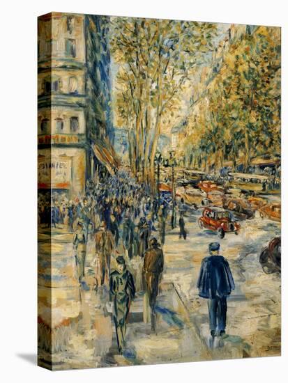 Champs Elysee-Jean Francois Raffaelli-Premier Image Canvas