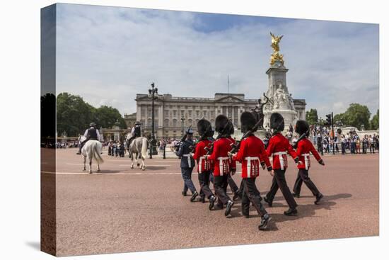 Changing the Guard at Buckingham Palace, New Guard Marching-Eleanor Scriven-Premier Image Canvas