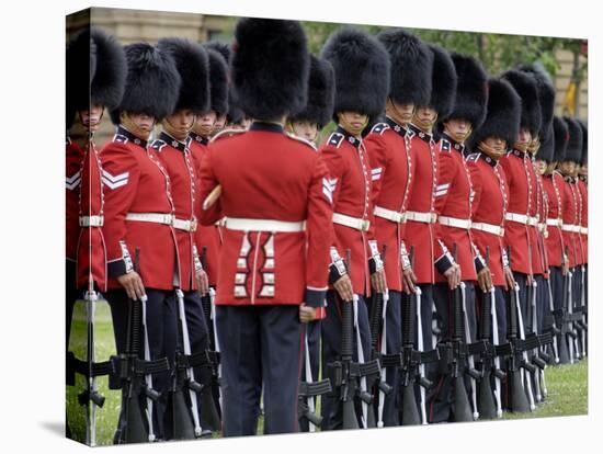 Changing the Guard Ceremony, Parliament Hill, Ottawa, Ontario, Canada, North America-De Mann Jean-Pierre-Premier Image Canvas