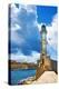 Chania Crete (Greece) - Dramatic Image of Light House-Maugli-l-Premier Image Canvas