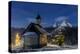 Chapel at the Lockstein, Berchtesgaden, Watzmann, Berchtesgadener Land, Bavaria, Germany-Dieter Meyrl-Premier Image Canvas