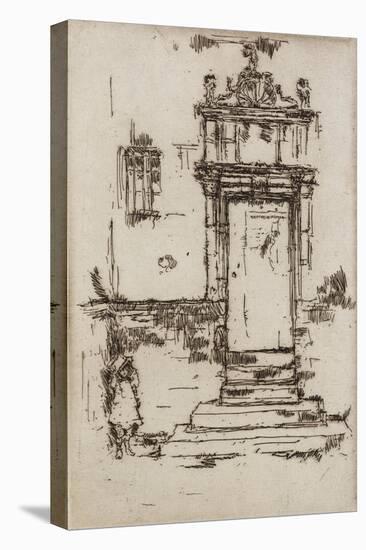 Chapel Doorway, Montresor, 1888-James Abbott McNeill Whistler-Premier Image Canvas