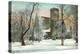 Chapel in Winter, University of Virginia, Charlottesville-null-Stretched Canvas