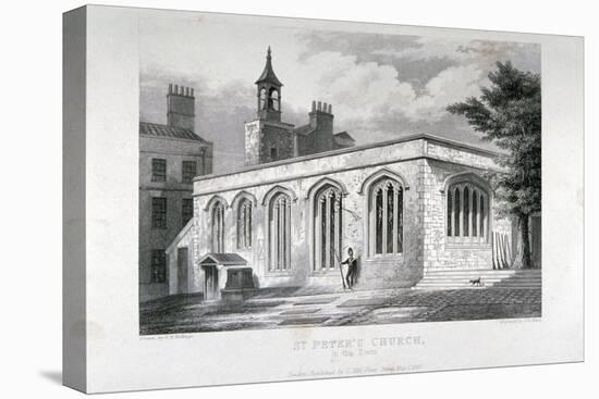 Chapel of Of St Peter Ad Vincula, Tower of London, 1837-John Le Keux-Premier Image Canvas