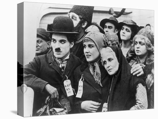 Chaplin: 'The Immigrant'-null-Premier Image Canvas