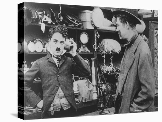 Chaplin: 'The Pawnshop'-null-Premier Image Canvas
